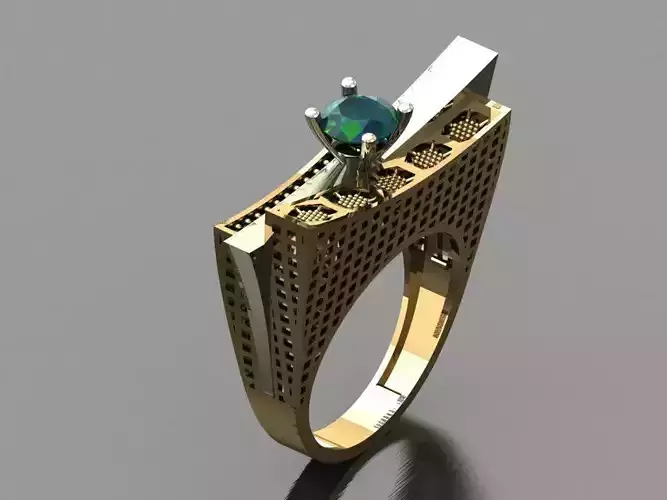 T143- Diamond solitarie ring