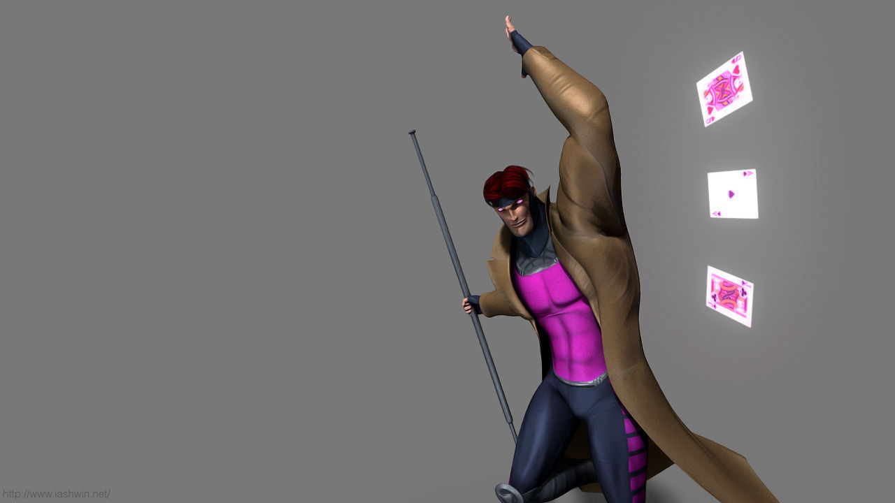 Gambit Rig - Legacy 3D model_4