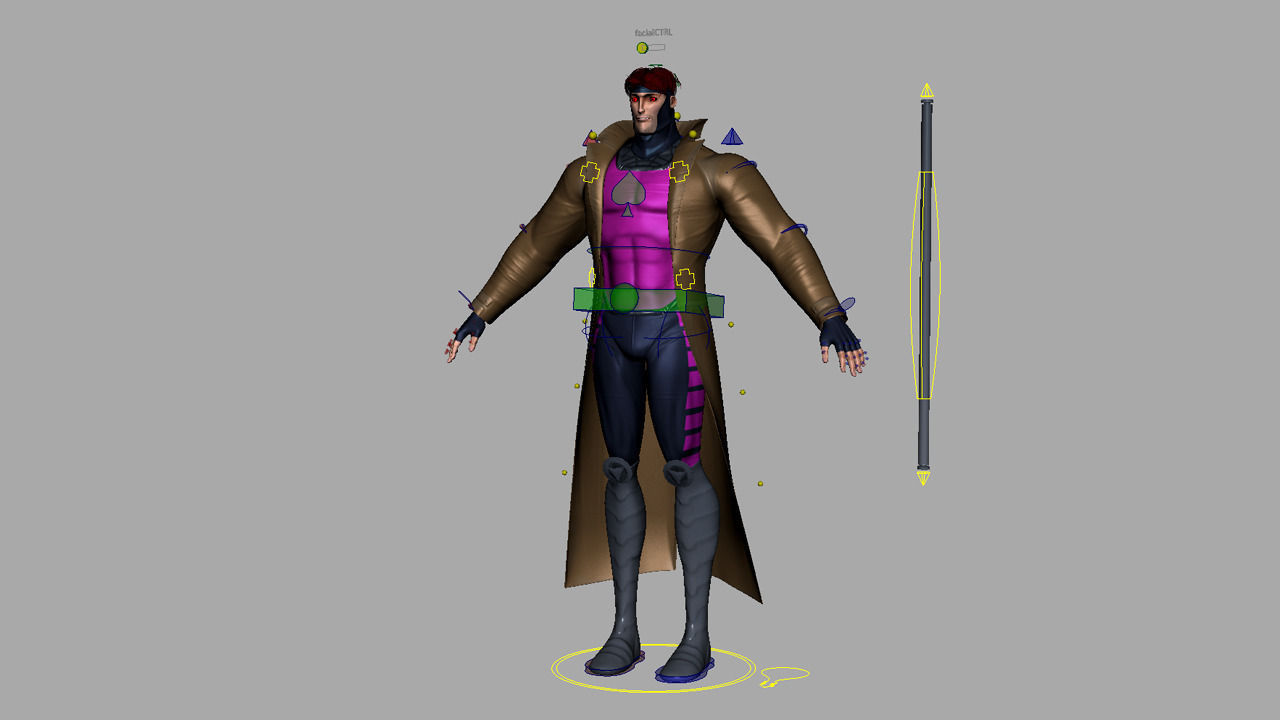 Gambit Rig - Legacy 3D model_26