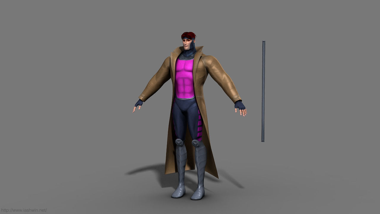 Gambit Rig - Legacy 3D model_11
