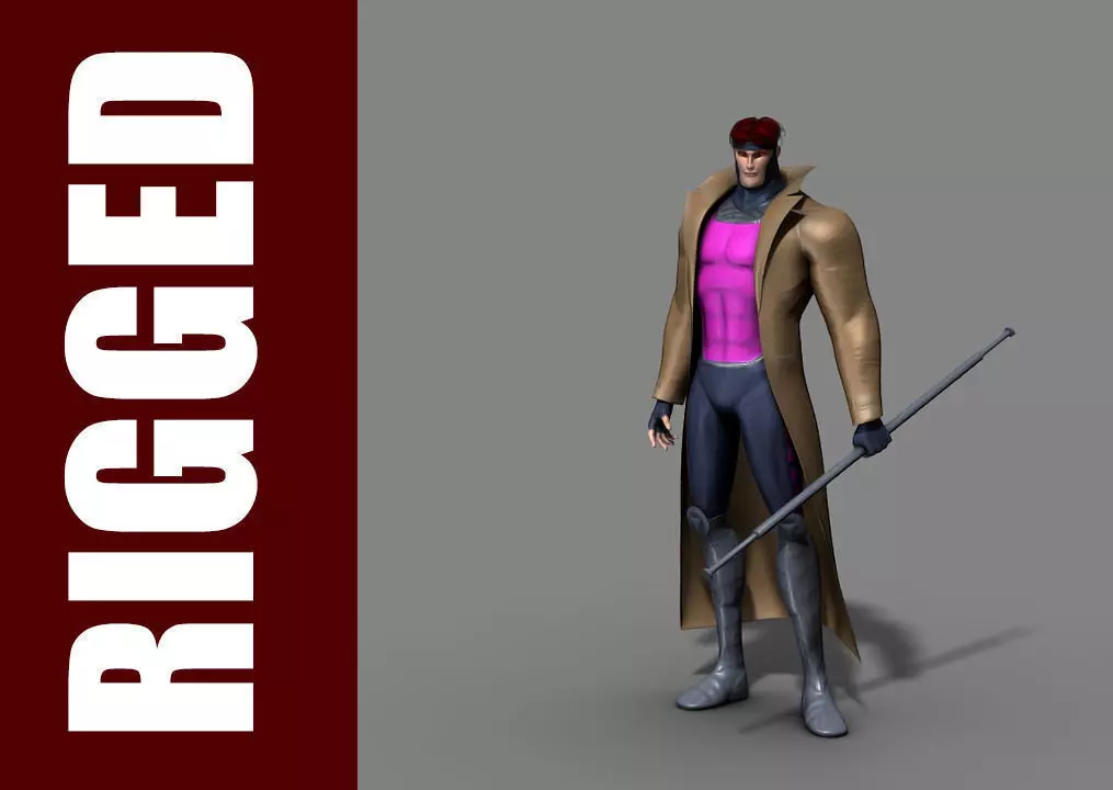 Gambit Rig - Legacy 3D model_0