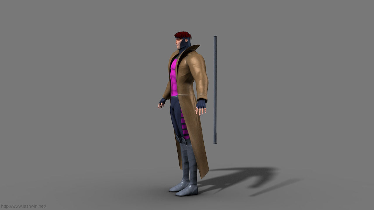 Gambit Rig - Legacy 3D model_12