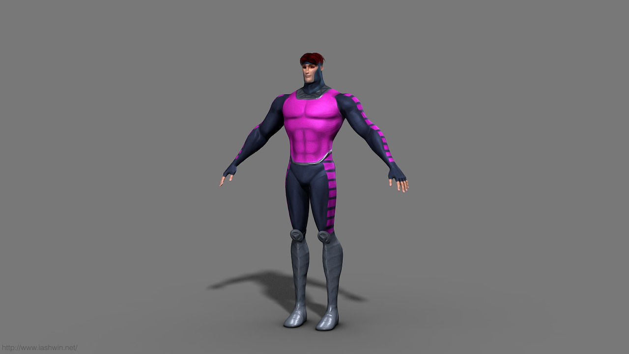 Gambit Rig - Legacy 3D model_14