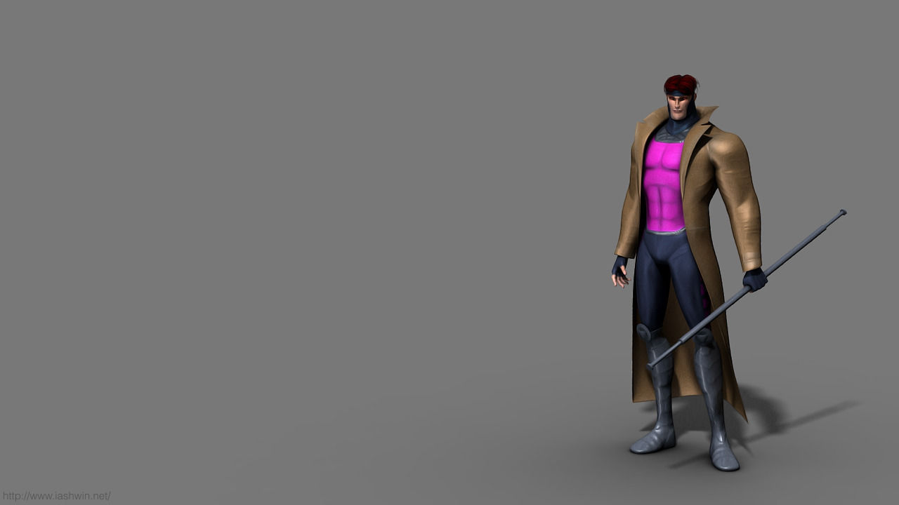 Gambit Rig - Legacy 3D model_1