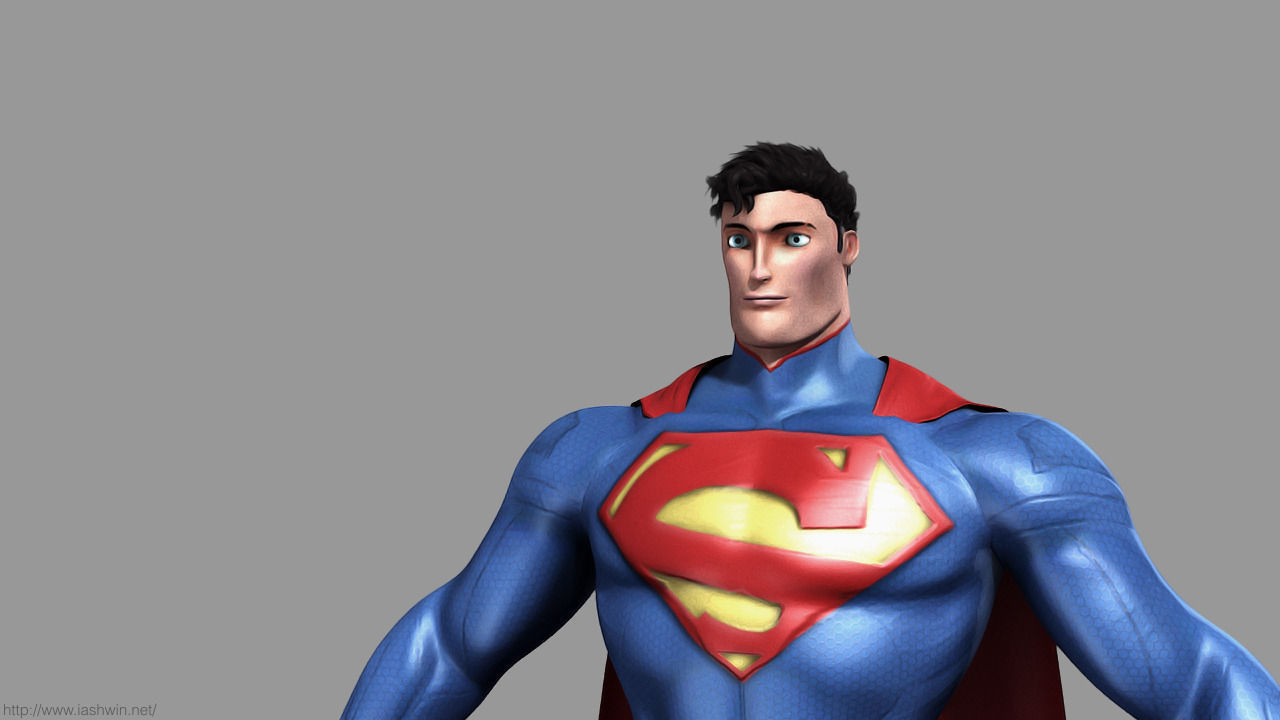 Superman Rig - Legacy 3D model_15