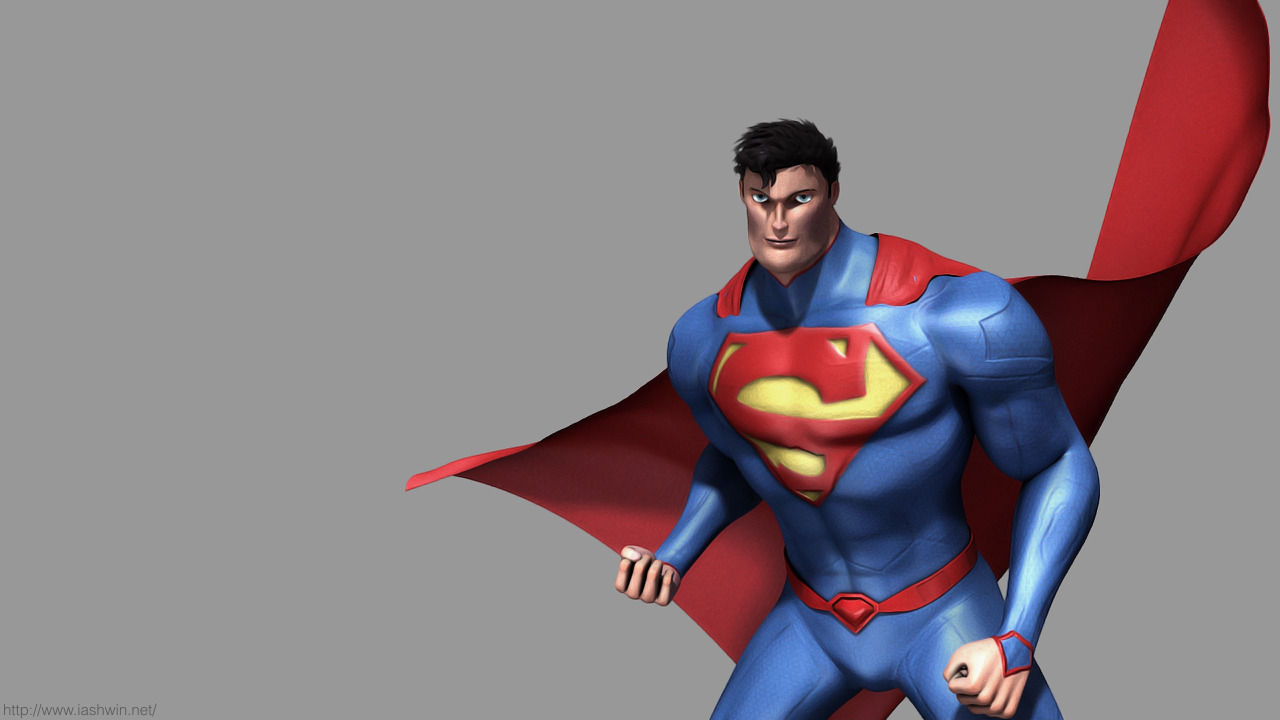 Superman Rig - Legacy 3D model_2