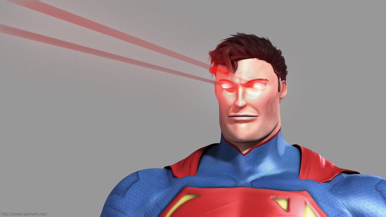 Superman Rig - Legacy 3D model_8