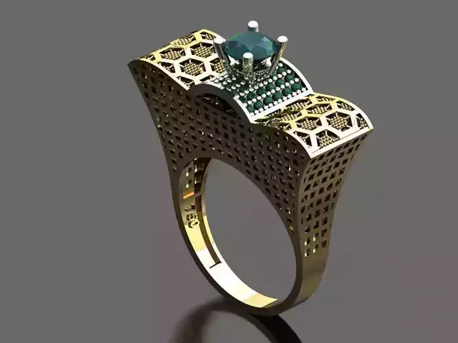 T147- Diamond solitarie ring