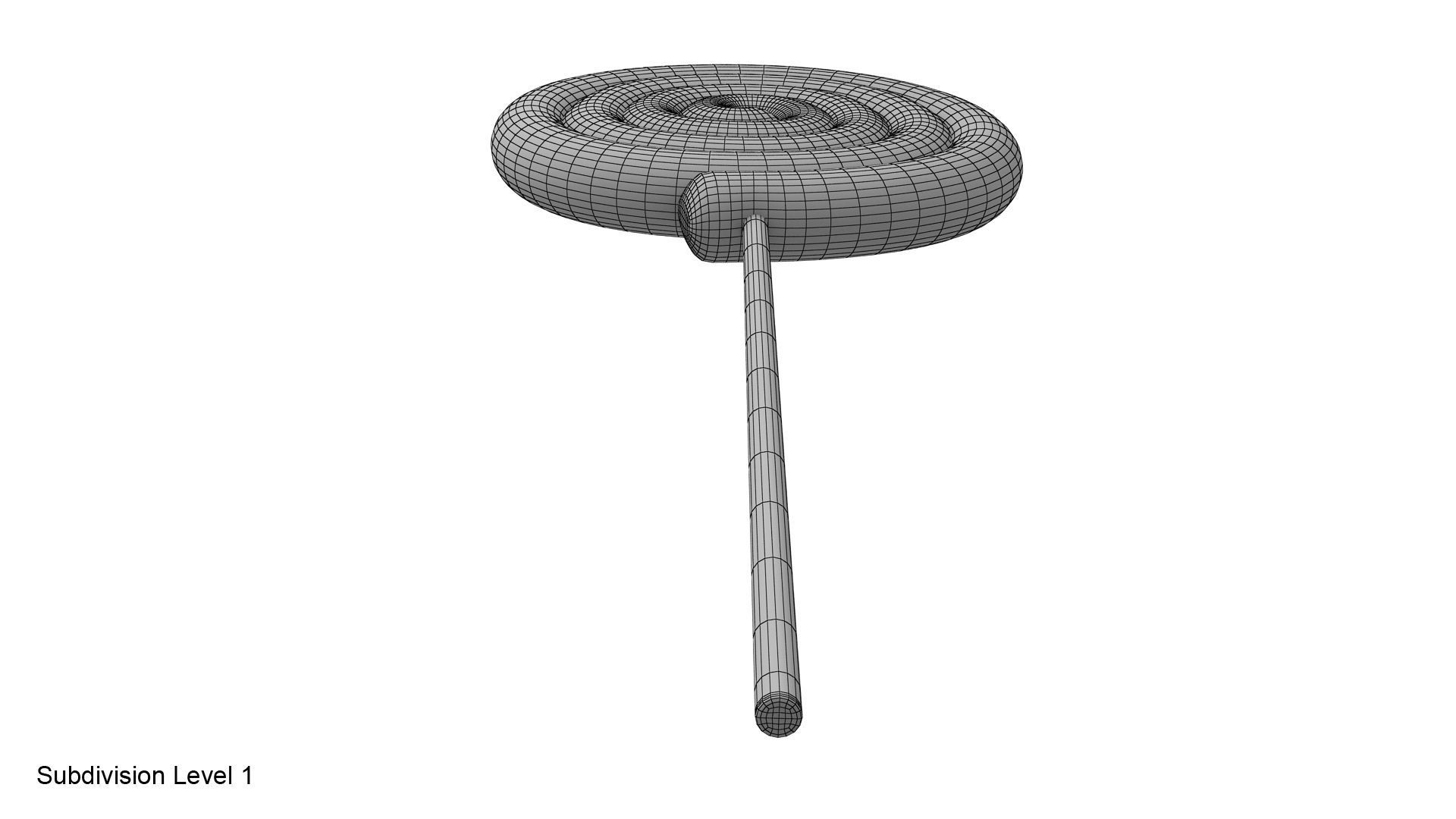 Swirl lollipop 3D model_26