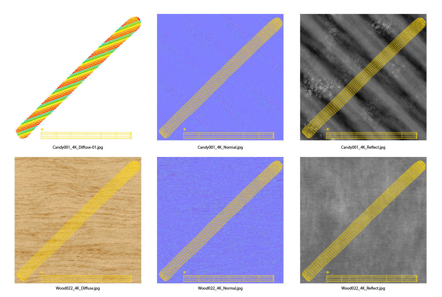 Swirl lollipop 3D model_10