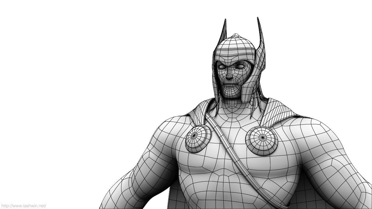 Thor Rig - Legacy 3D model_26