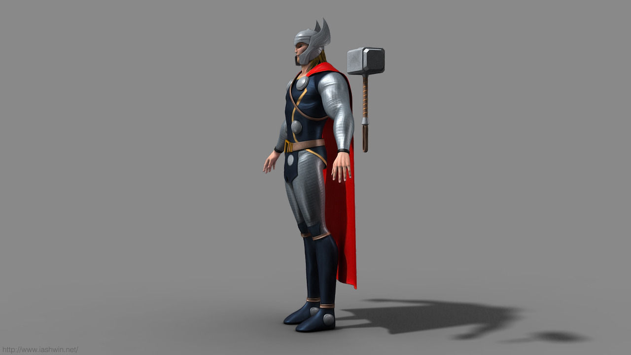 Thor Rig - Legacy 3D model_13