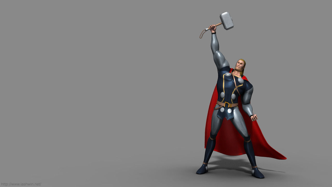 Thor Rig - Legacy 3D model_4