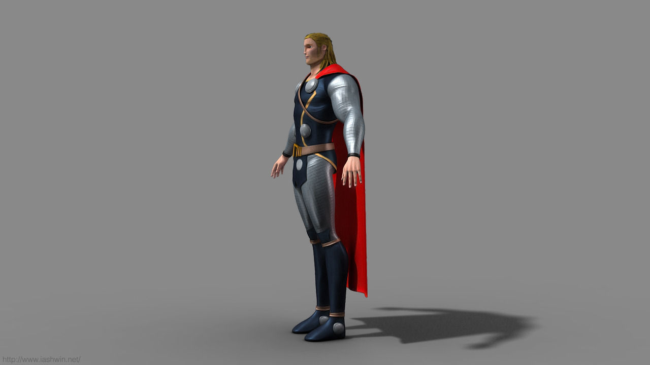 Thor Rig - Legacy 3D model_16