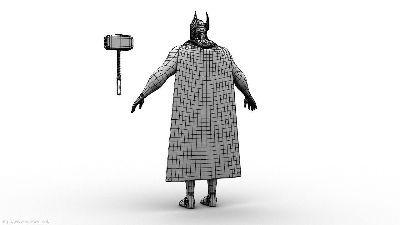 Thor Rig - Legacy 3D model_21