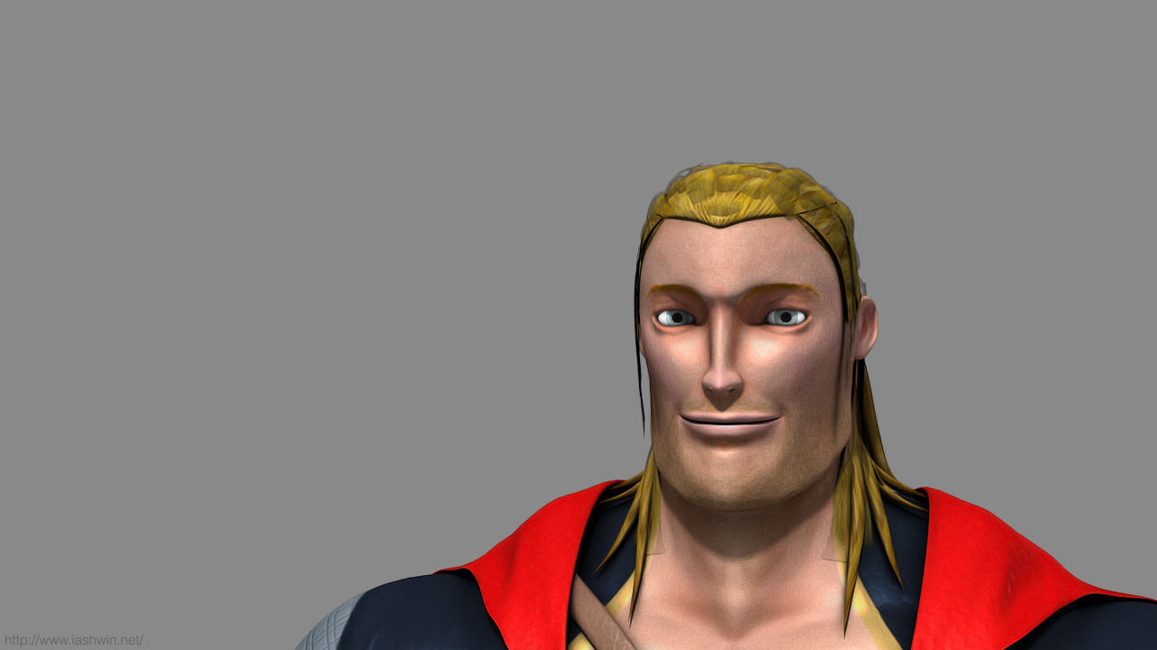Thor Rig - Legacy 3D model_7