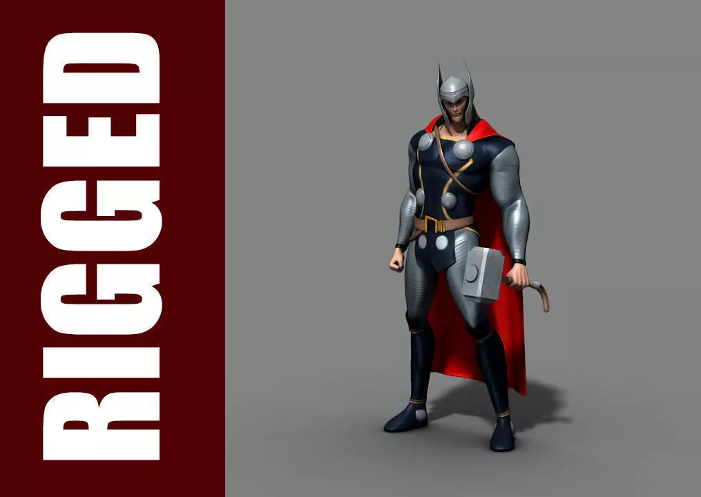 Thor Rig - Legacy 3D model_0