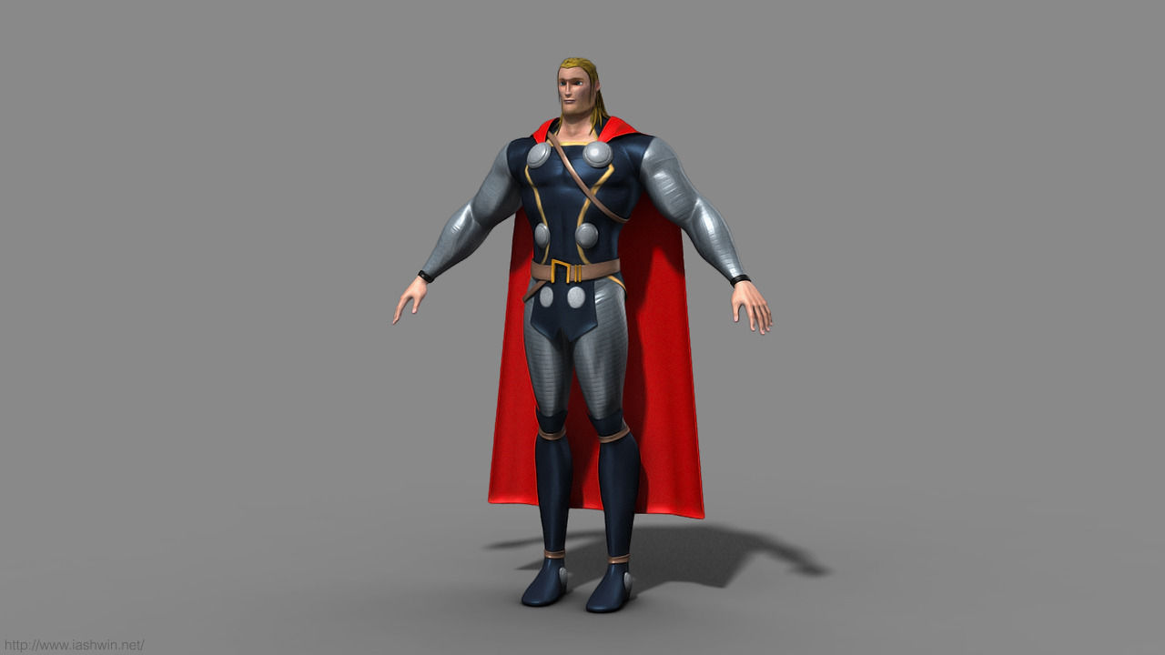 Thor Rig - Legacy 3D model_15