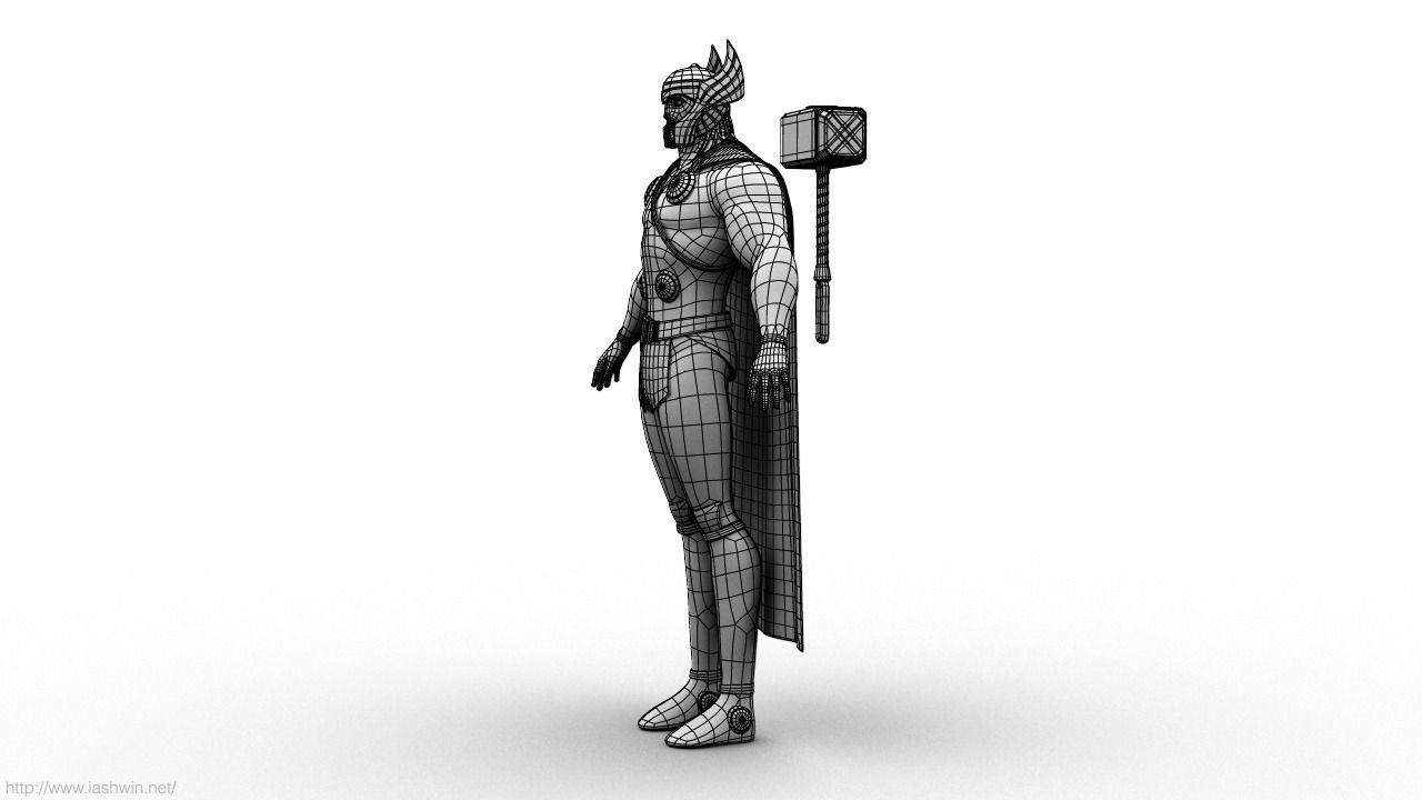 Thor Rig - Legacy 3D model_22