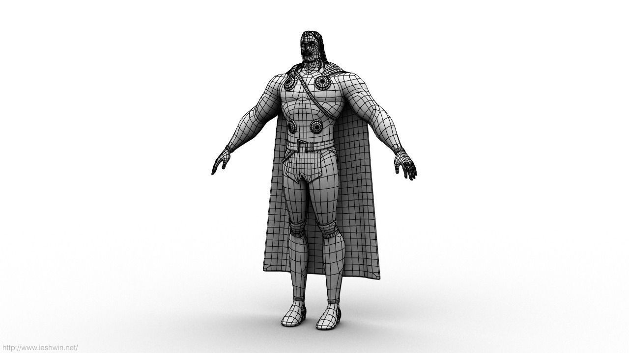 Thor Rig - Legacy 3D model_24