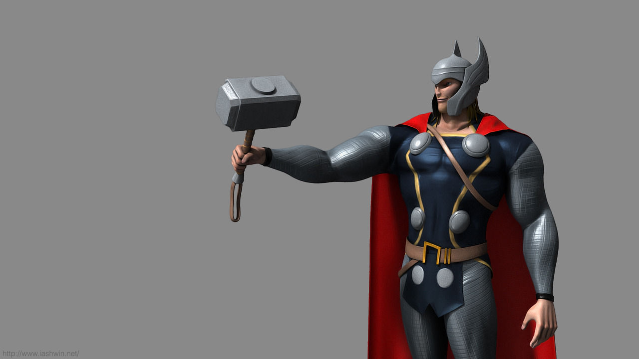 Thor Rig - Legacy 3D model_5