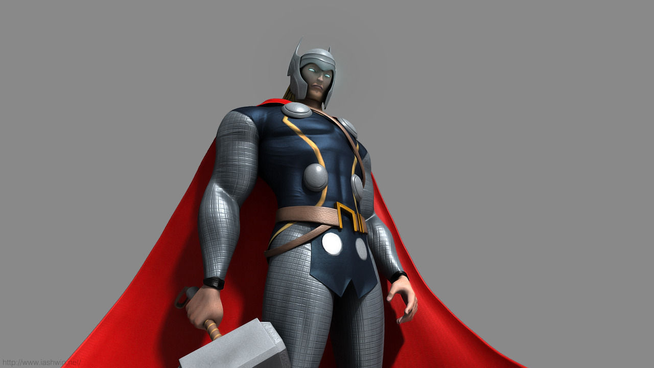 Thor Rig - Legacy 3D model_2
