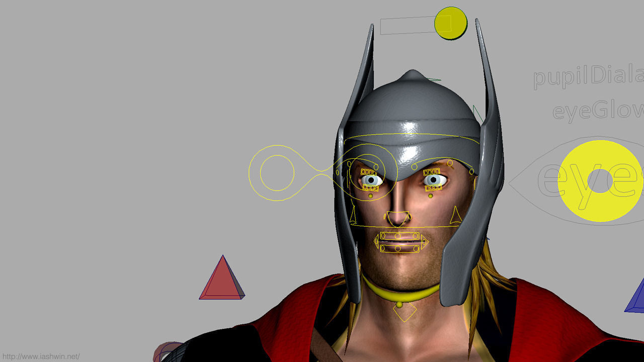 Thor Rig - Legacy 3D model_28