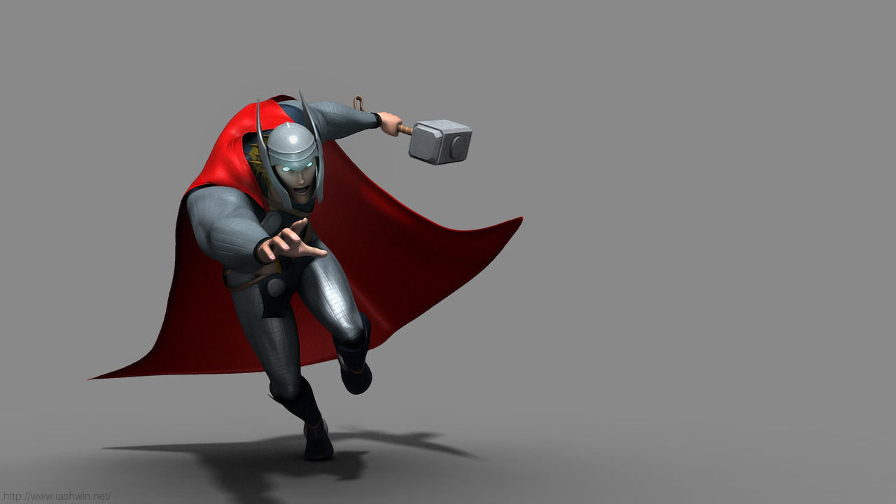 Thor Rig - Legacy 3D model_3