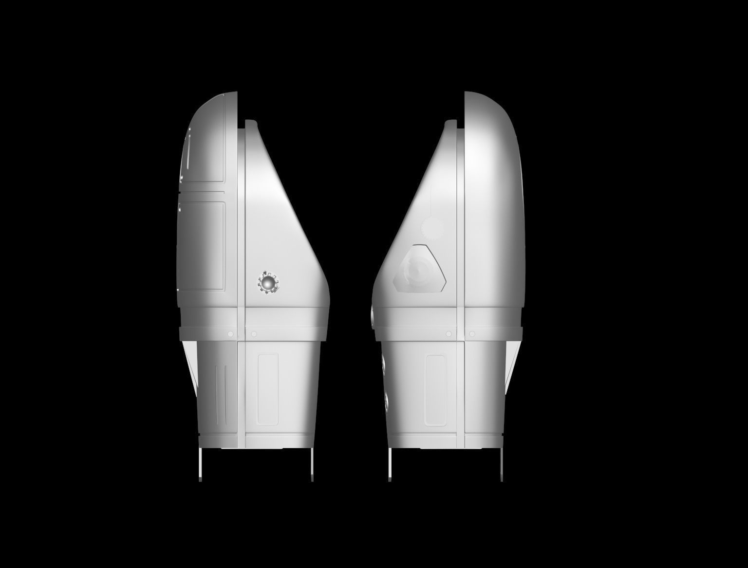 ROBOCOP SUIT GLOVES AND ARMS UPDATE 3D print model_13