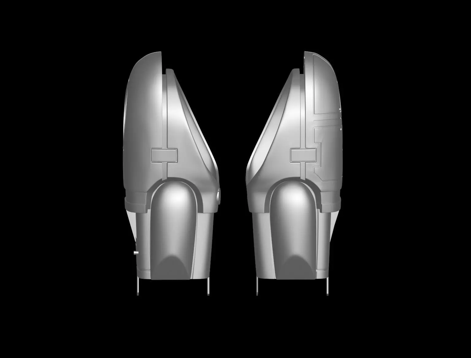 ROBOCOP SUIT GLOVES AND ARMS UPDATE 3D print model_0