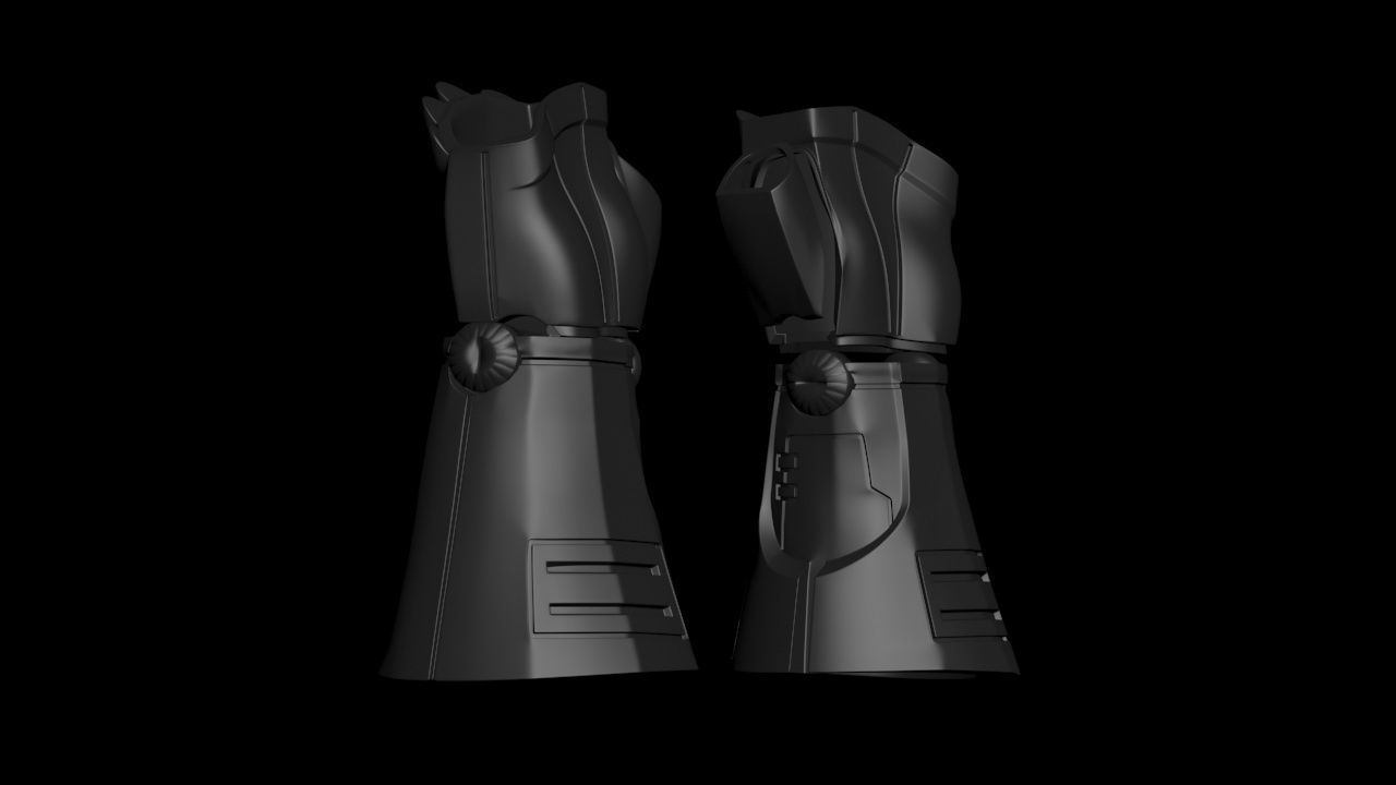ROBOCOP SUIT GLOVES AND ARMS UPDATE 3D print model_3