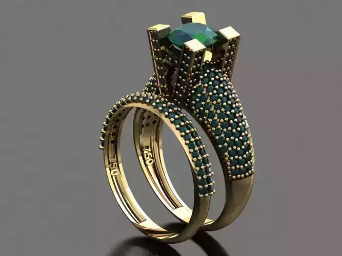 T149- Diamond solitarie ring