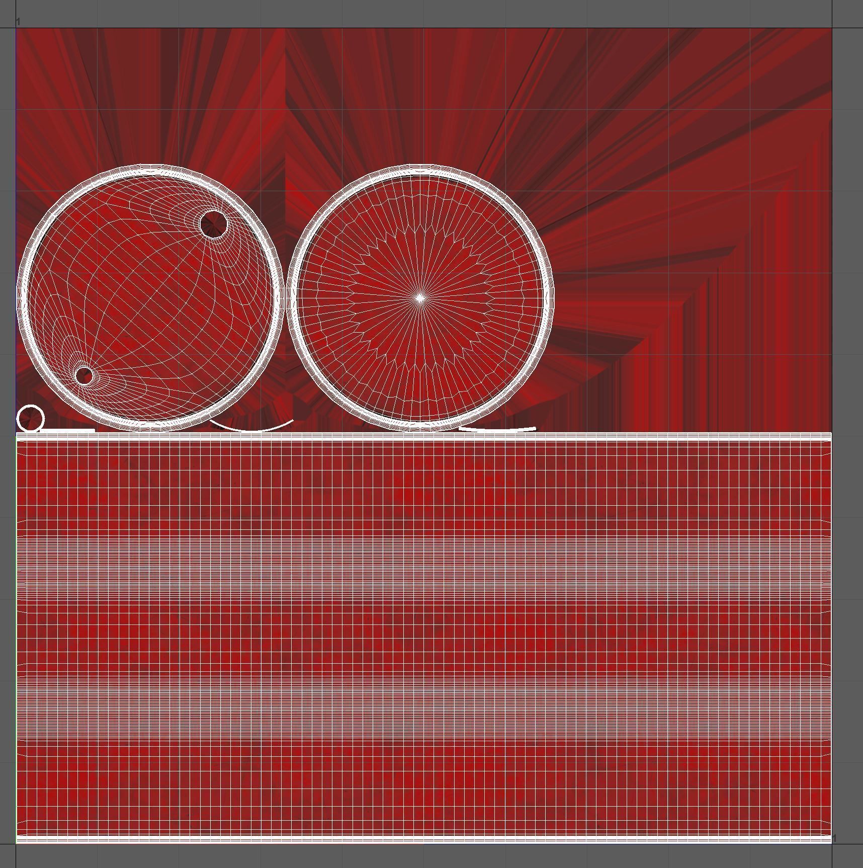 Oil Barrel Low-poly 3D model_16