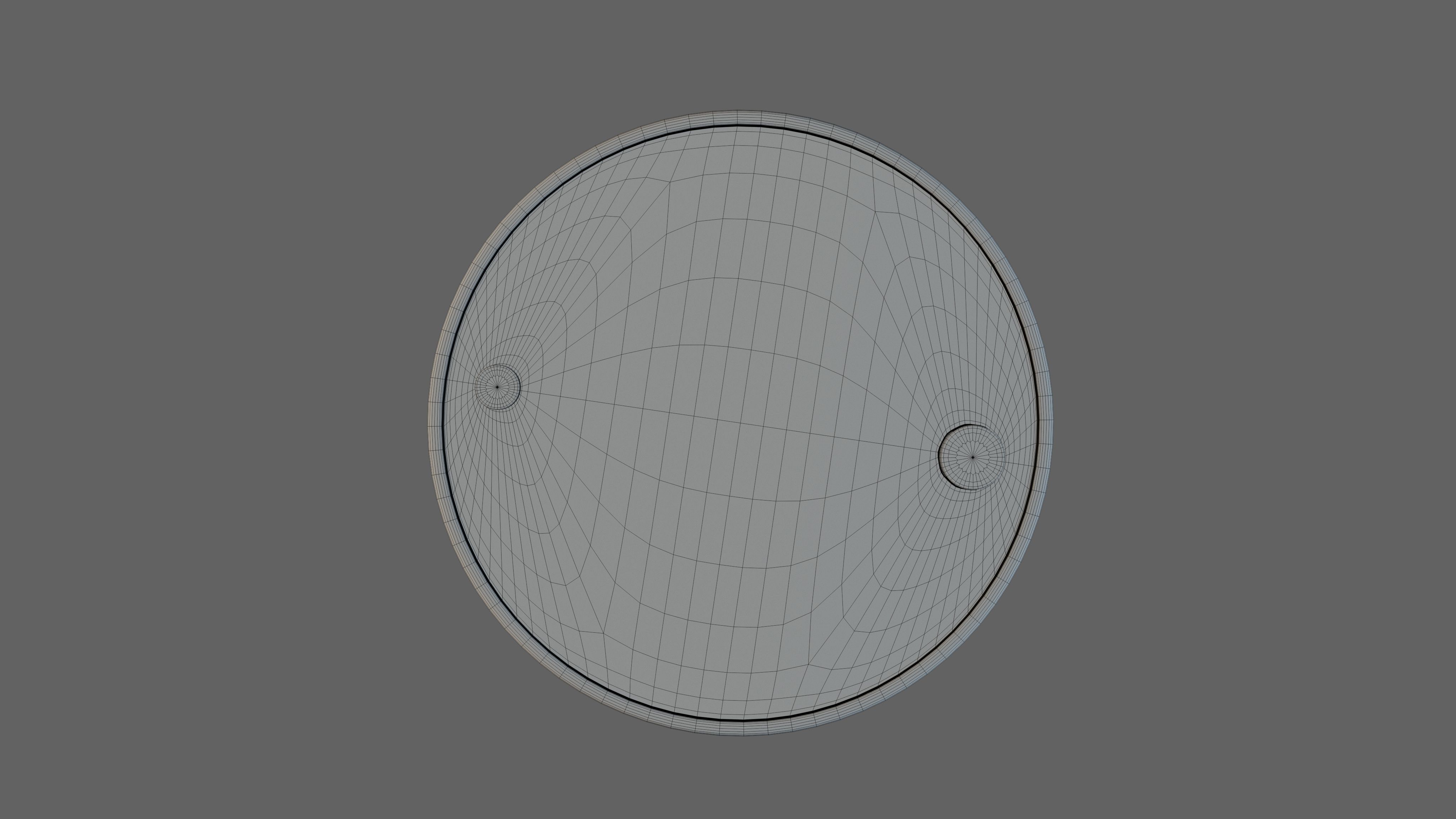 Oil Barrel Low-poly 3D model_13