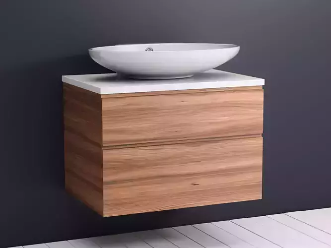 Deni Art hanging washbasin cabinet