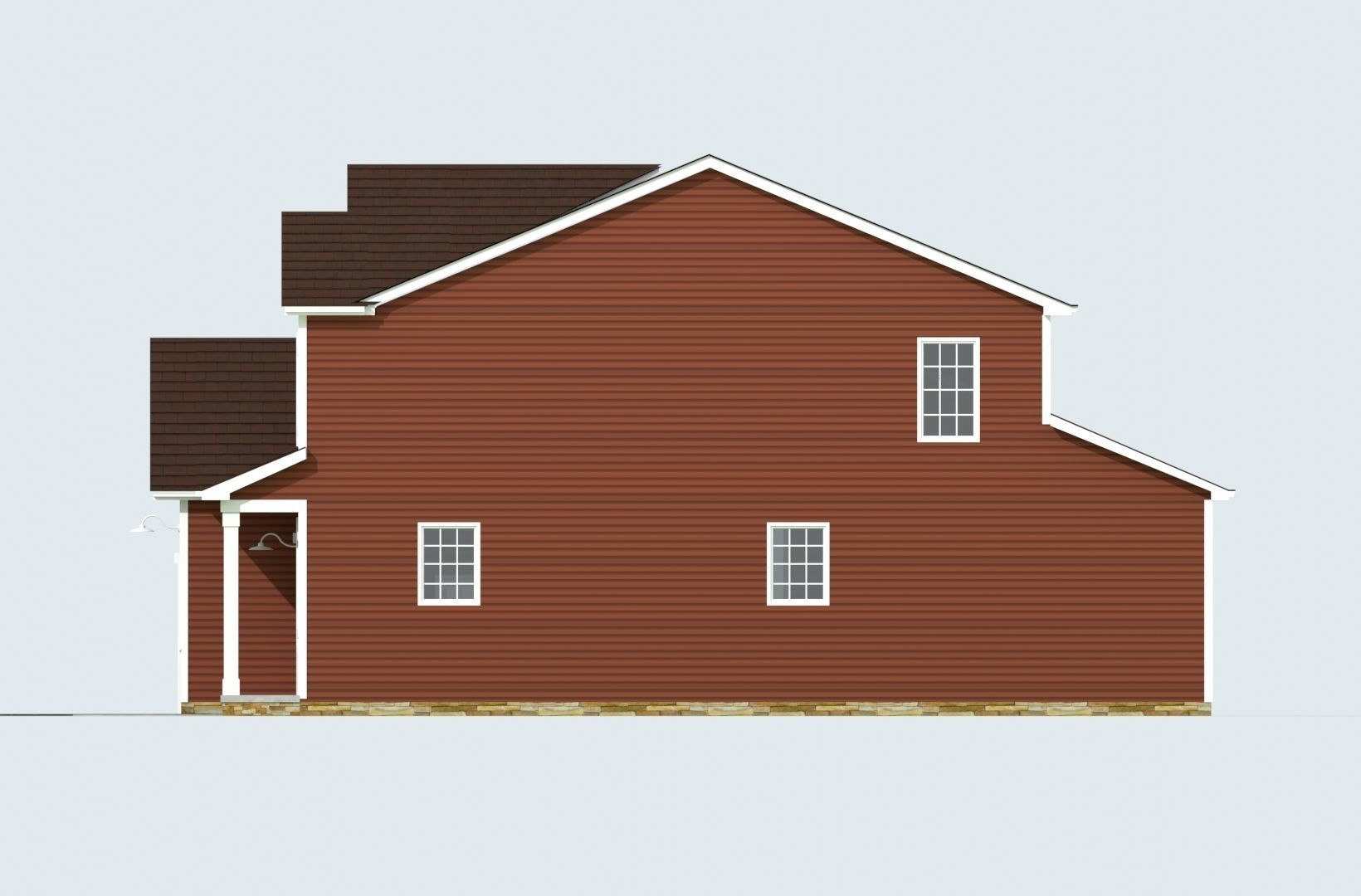 Cape Cod House 29 3D model_4