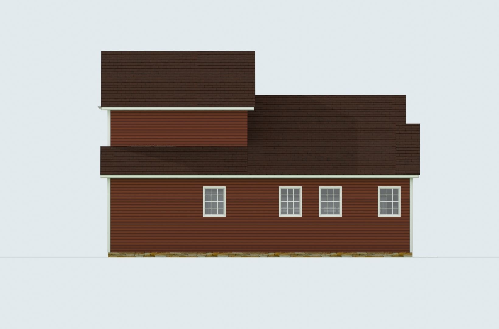 Cape Cod House 29 3D model_5