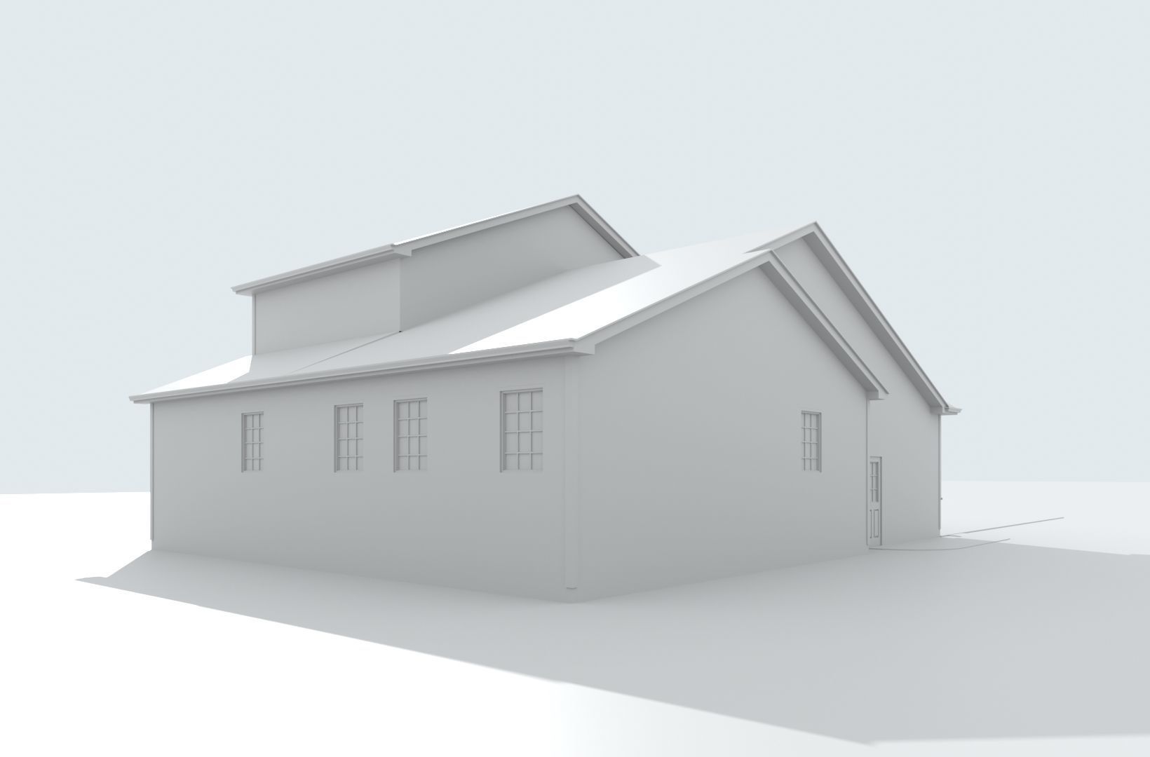 Cape Cod House 29 3D model_10