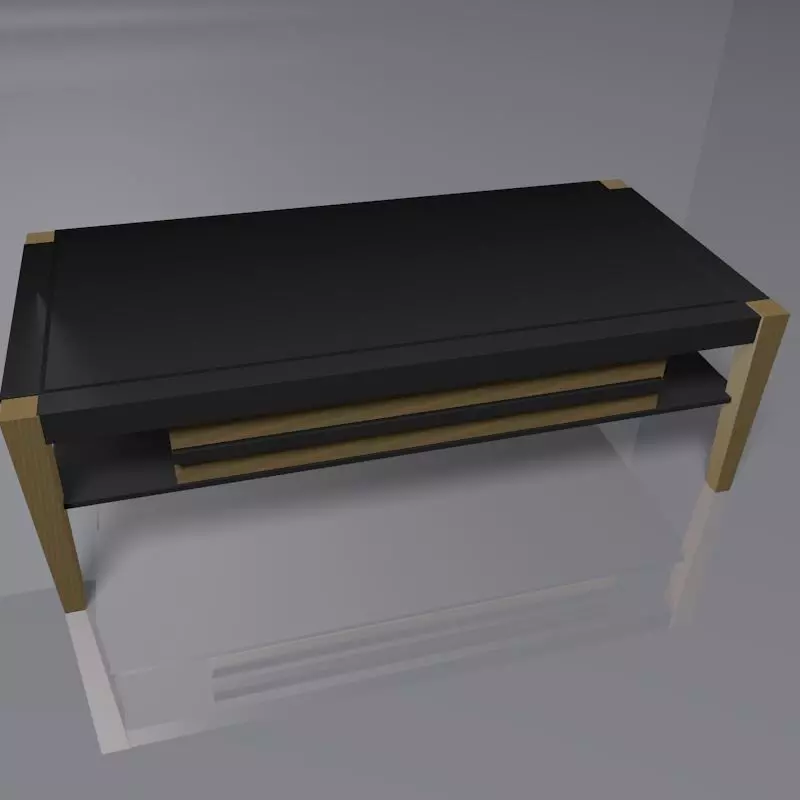 Coffee Table 3D model_0