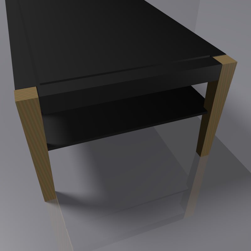 Coffee Table 3D model_3