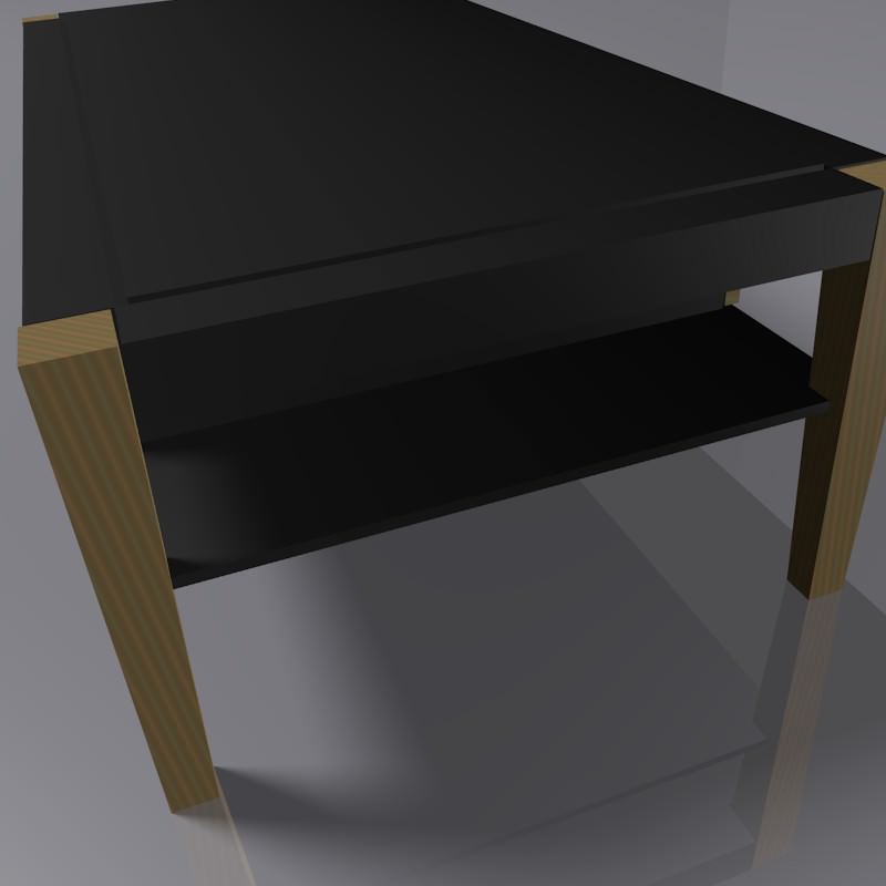 Coffee Table 3D model_1