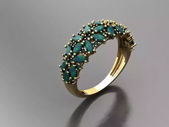 T155- Diamond solitarie ring