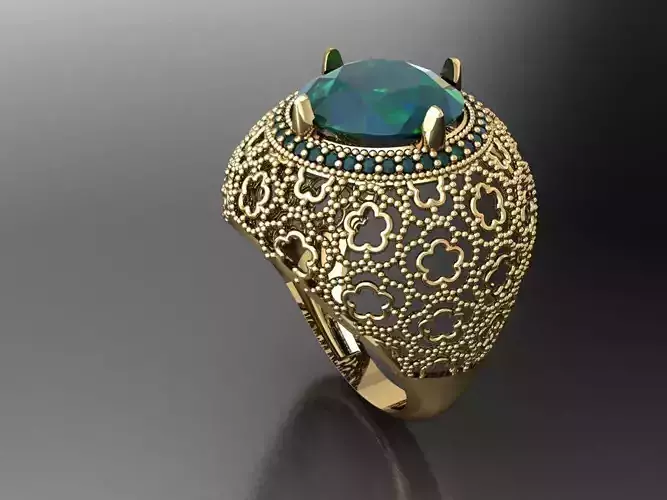 T162- Diamond solitarie ring