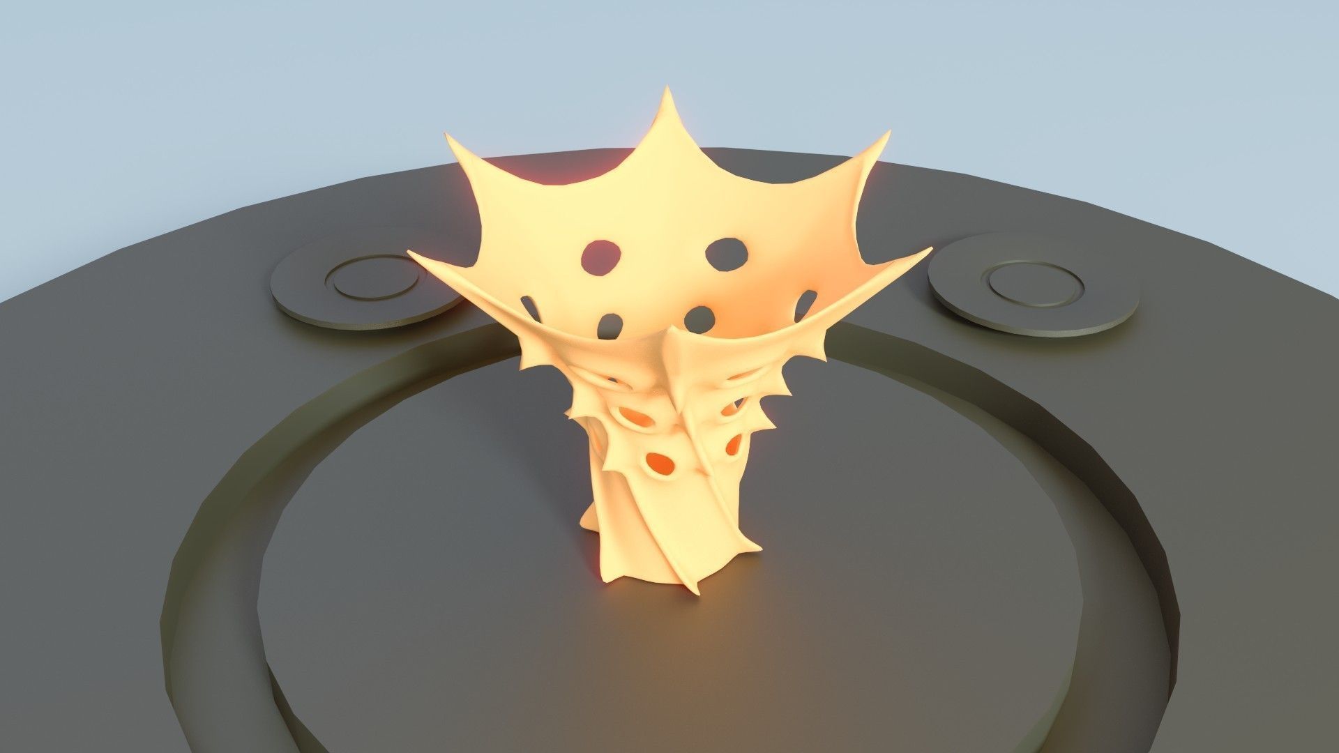 Vase of king of Mars 3D model_6