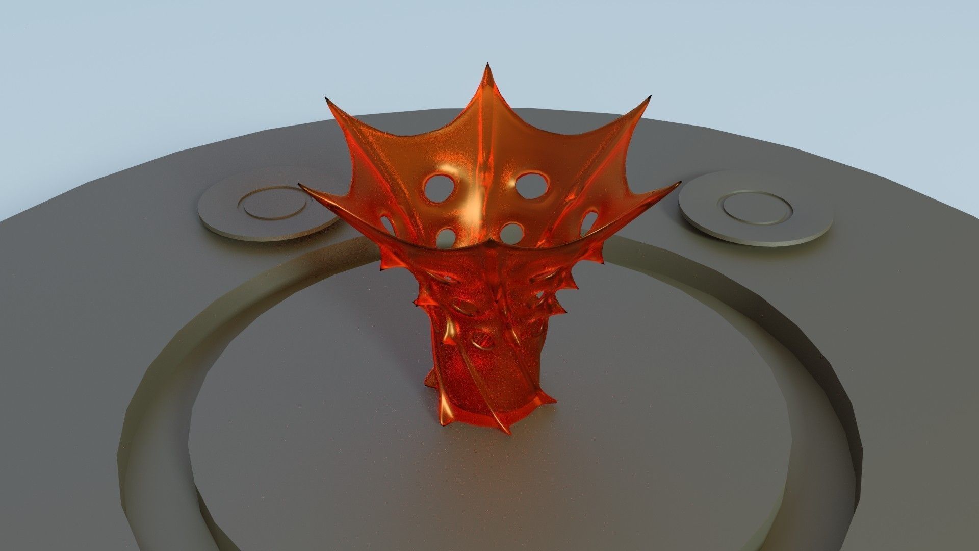 Vase of king of Mars 3D model_5