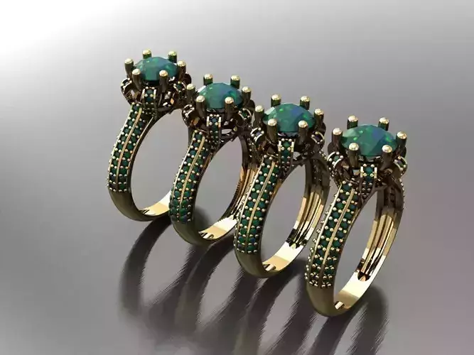 T0163- Diamond solitarie ring