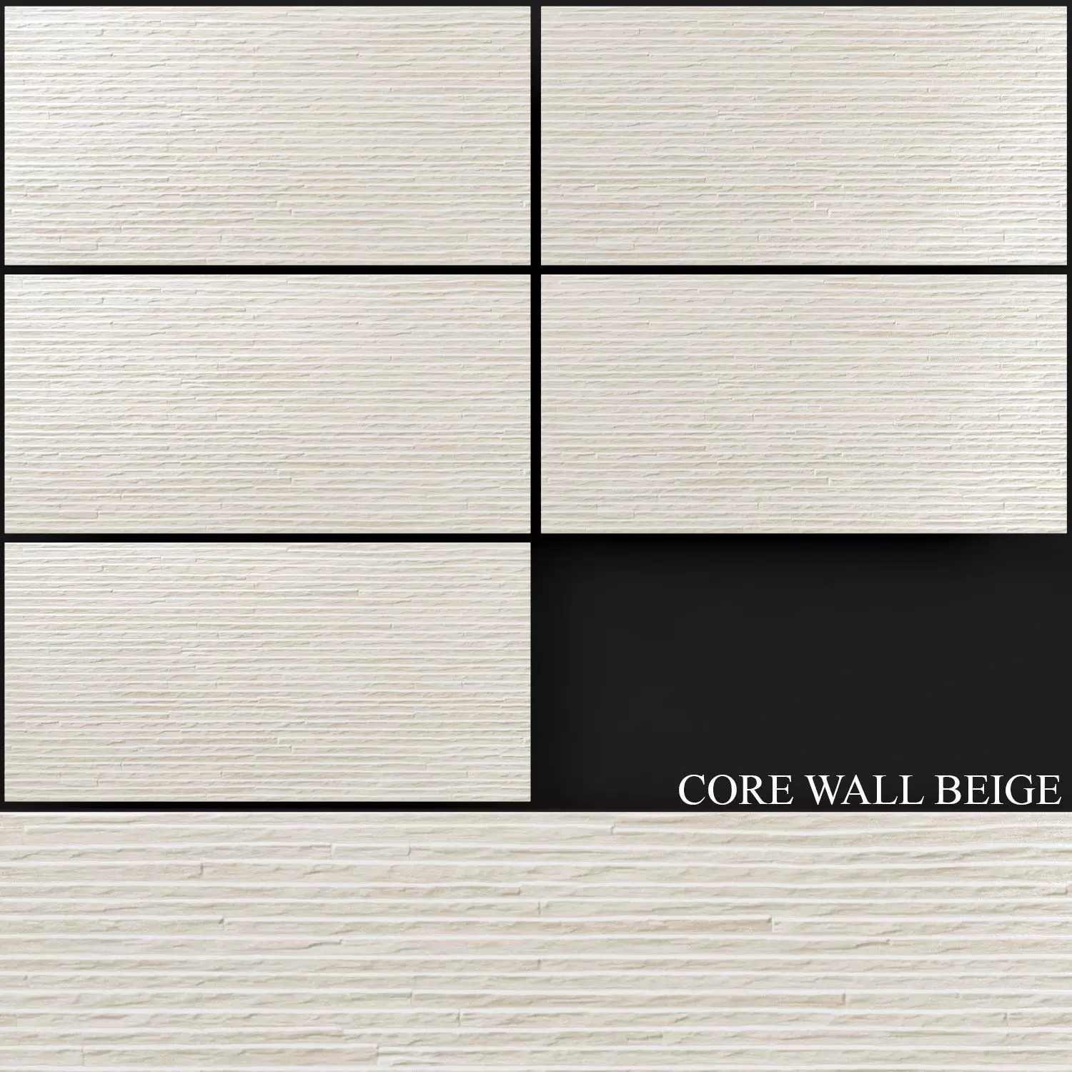 Keros Core Wall Beige 3D model_0