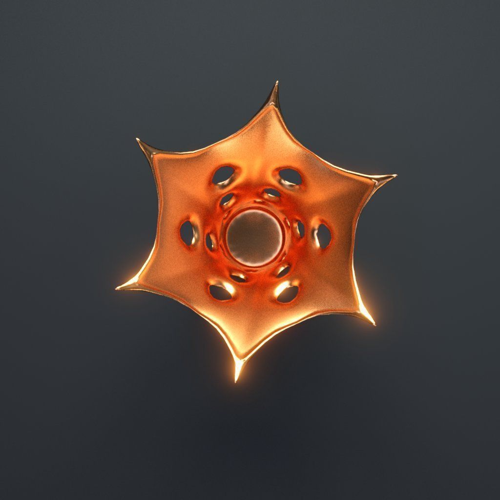 Vase of king of Mars 3D model_3