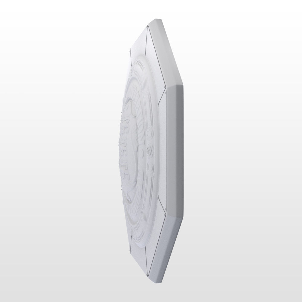 FA Community Charity Shield Trophy 3D model_16