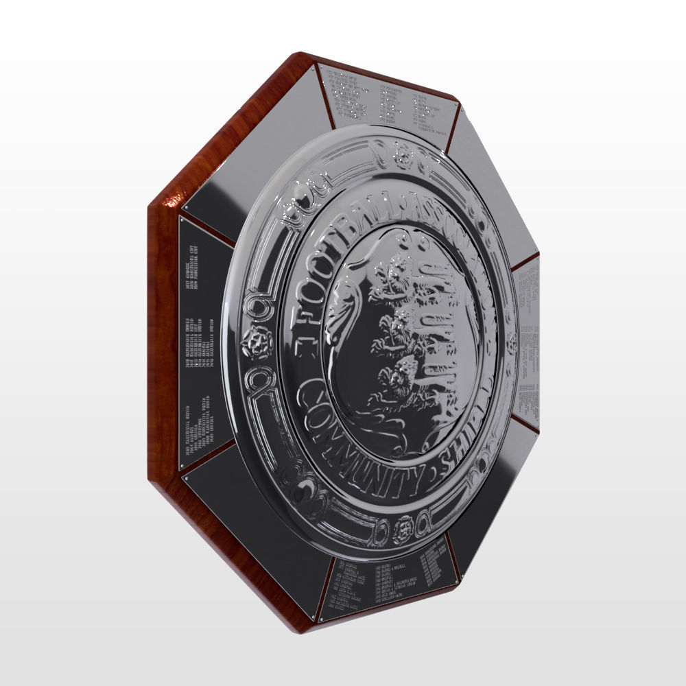 FA Community Charity Shield Trophy 3D model_4